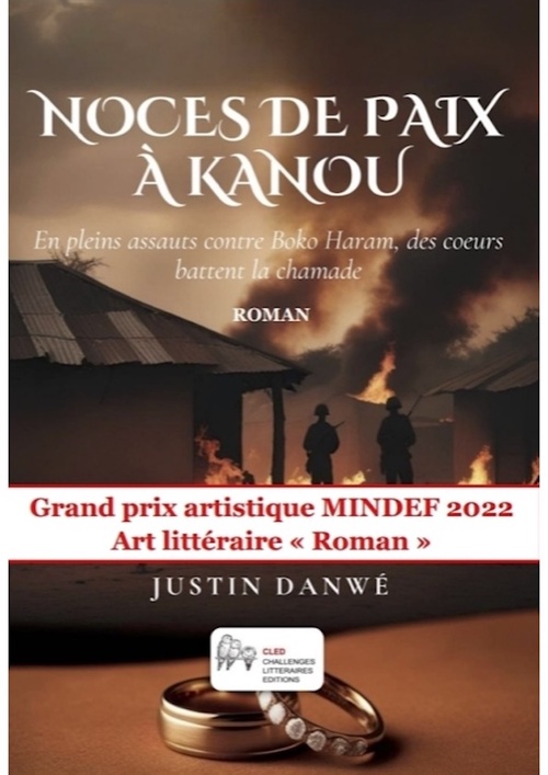 ebook cover of Noces de paix à Kanou, by Justin Danwé