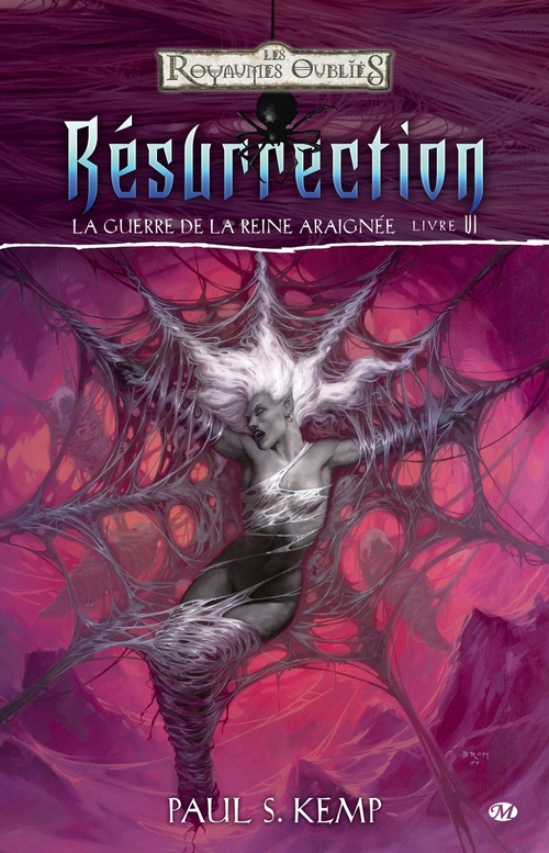 Couverture ebook de La Guerre de la Reine Araignée, T6 : Résurrection, de Paul s. Kemp