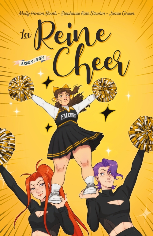 ebook cover of Arden High - La reine Cheer, by Molly Horton Booth, Stephanie Kate Strohm