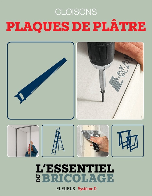 Couverture ebook de Portes, cloisons & isolation : cloisons - plaques de plâtre, de Bruno Guillou, Francois Roebben, Nicolas Sallavuard, Nicolas Vidal