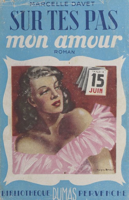Couverture ebook de Sur tes pas, mon amour, de Marcelle Davet