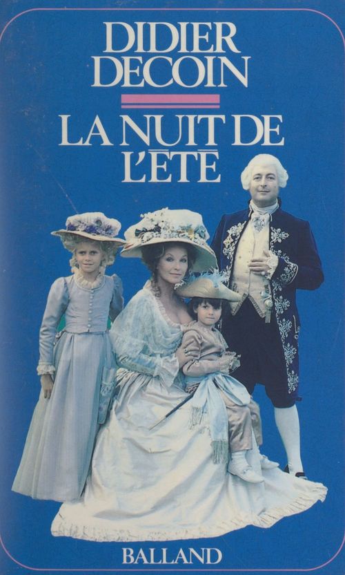 Couverture ebook de La nuit de l'été, de Didier Decoin