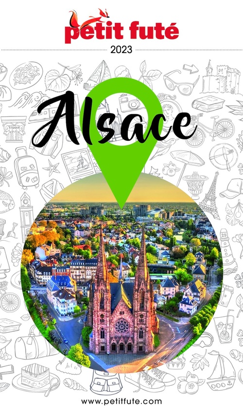 Couverture ebook de ALSACE 2023 Petit Futé, de Collectif petit futé