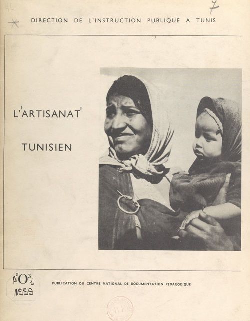 Couverture ebook de L'artisanat tunisien, de Lucien Paye