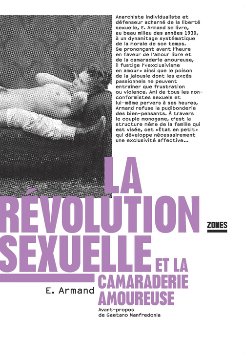 Couverture ebook de La révolution sexuelle et la camaraderie amoureuse, de Emile Armand