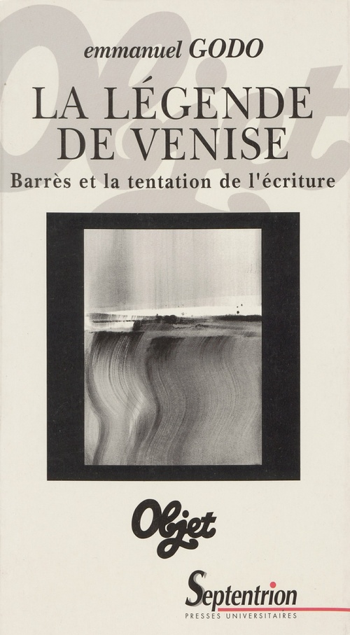 Couverture ebook de La légende de Venise, de Emmanuel Godo