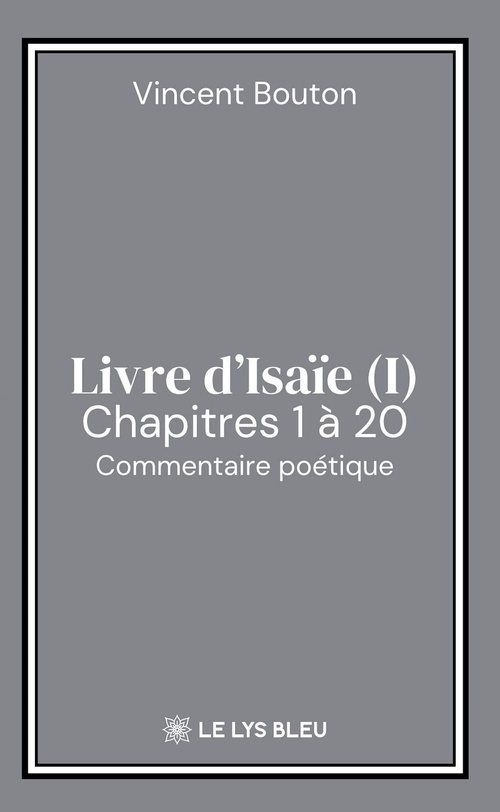 Couverture ebook de Livre d'Isaïe, de Vincent Bouton