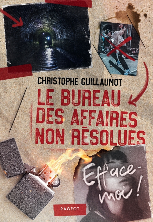Couverture ebook de Le bureau des affaires non-résolues - Efface-moi !, de Christophe Guillaumot