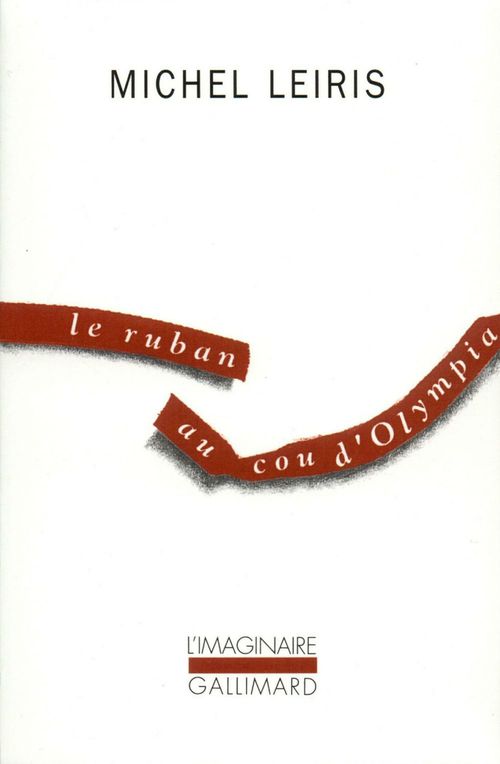 Couverture ebook de Le ruban au cou d'Olympia, de Michel Leiris