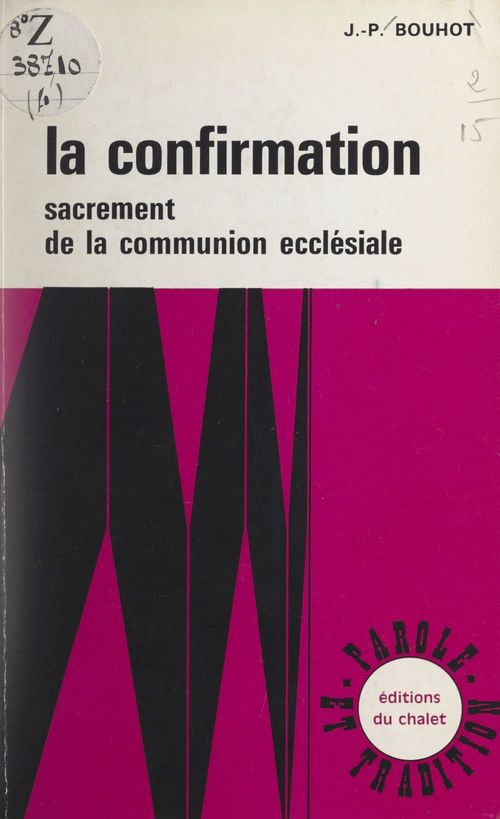 Couverture ebook de La Confirmation, de Jean-Paul Bouhot