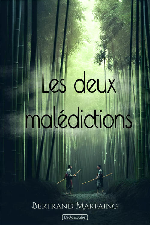 ebook cover of Les deux malédictions, by Bertrand Marfaing