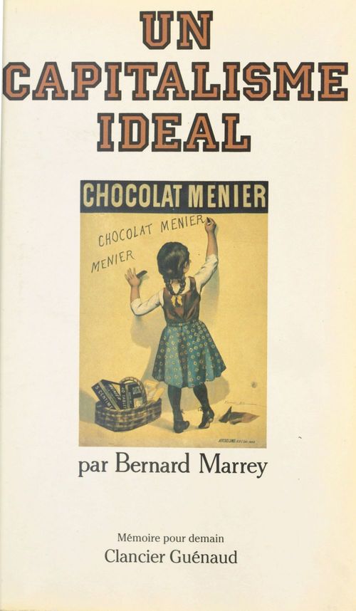Couverture ebook de Un capitalisme idéal, de Bernard Marrey