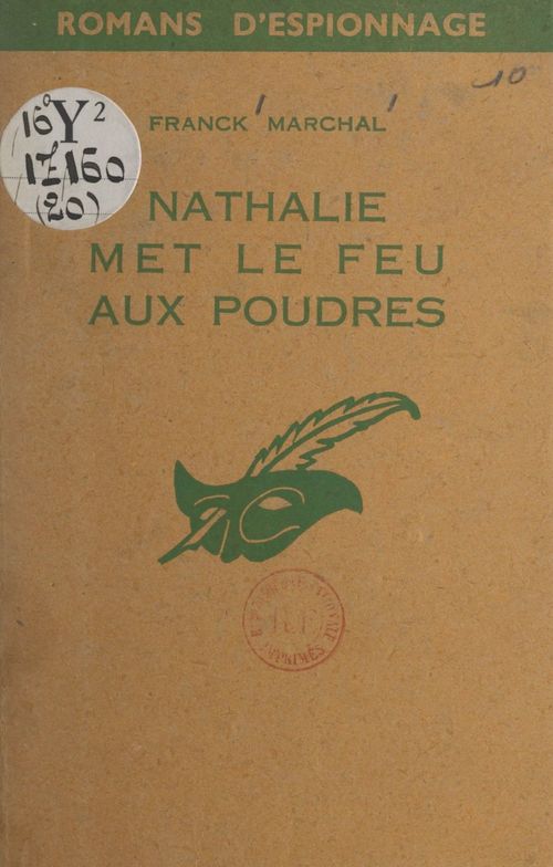Couverture ebook de Nathalie met le feu aux poudres, de Franck Marchal