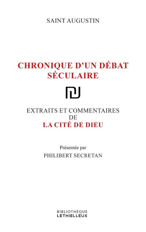 ebook cover of La cité de Dieu, by Philibert Secretan