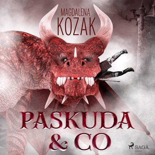 audiobook cover of Paskuda & Co, by Magdalena Kozak