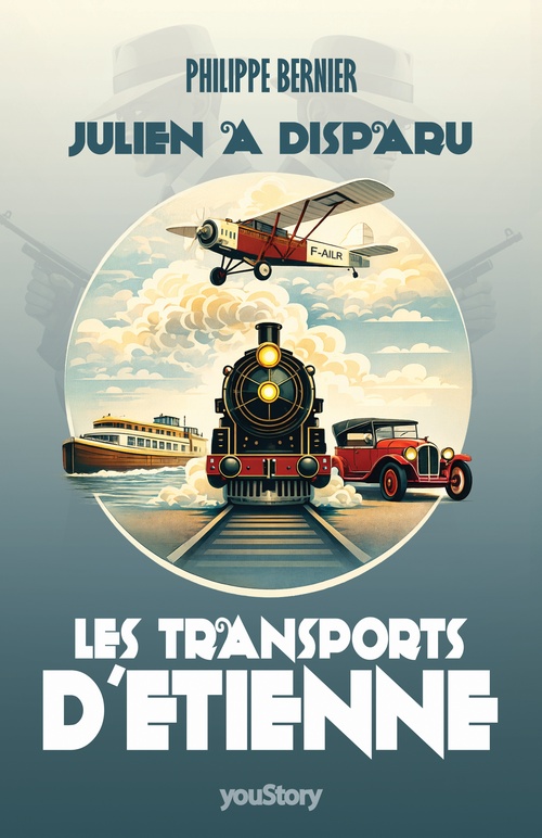 Couverture ebook de Julien a disparu, de Philippe Bernier