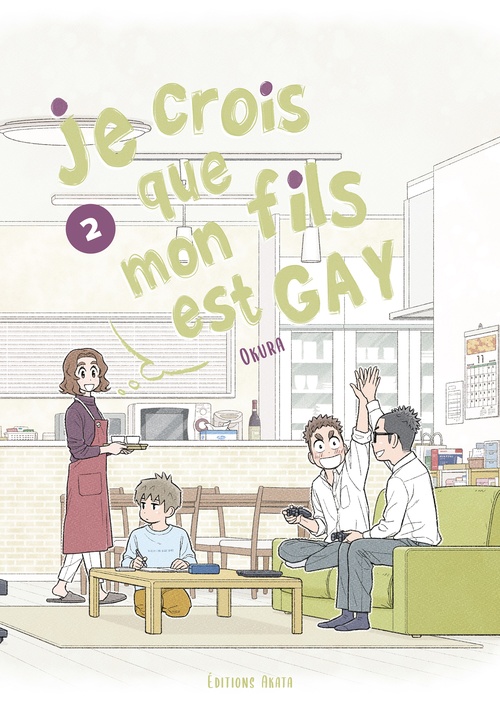 ebook cover of Je crois que mon fils est gay - Tome 2, by Okura
