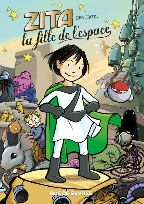 ebook cover of Zita, la fille de l'espace - Tome 1, by Ben Hatke
