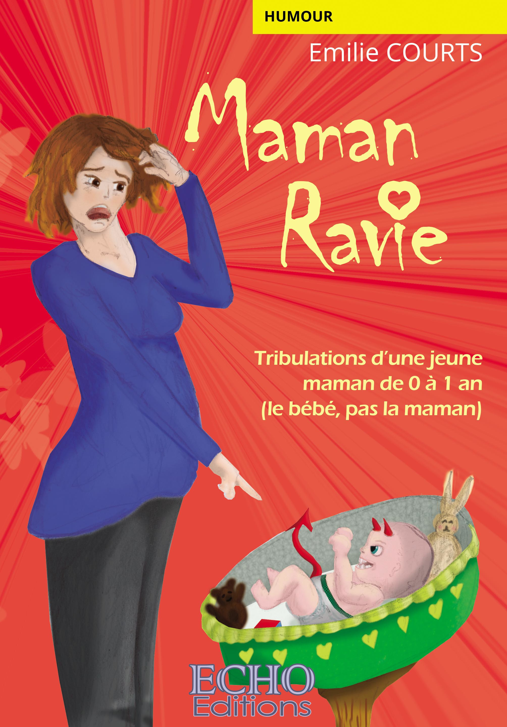 ebook cover of Maman ravie, by Émilie Courts