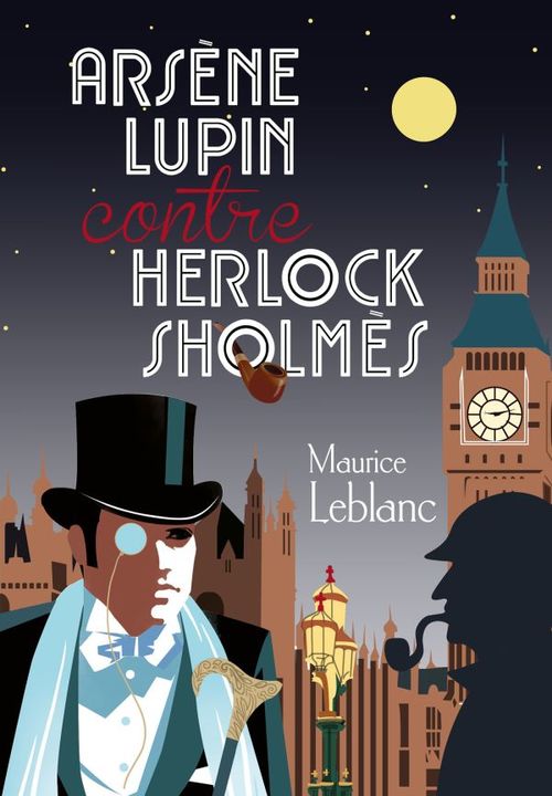 ebook cover of Arsène Lupin contre Herlock Sholmes, by Maurice Leblanc
