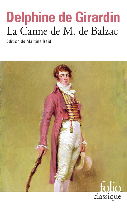 Couverture ebook de La Canne de M. de Balzac, de Delphine de Girardin