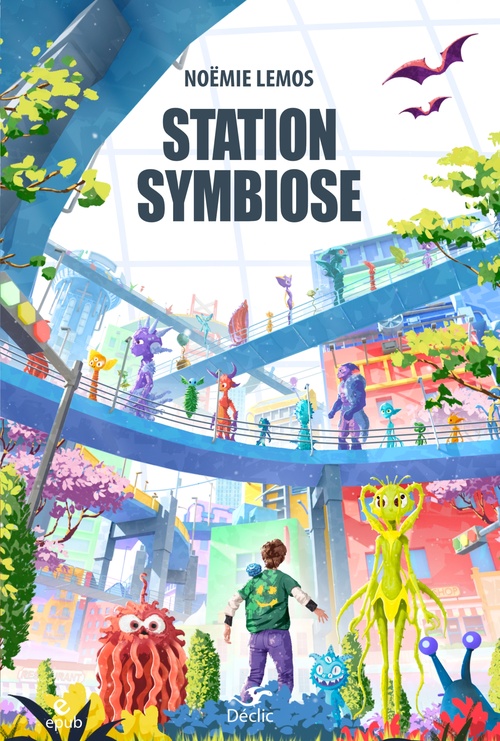 Couverture ebook de Station Symbiose, de Noëmie Lemos