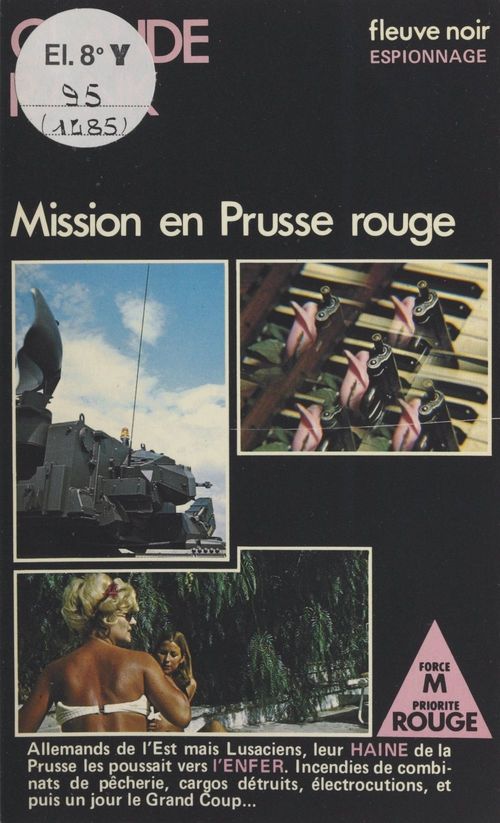 Couverture ebook de Mission en Prusse rouge, de Claude Rank