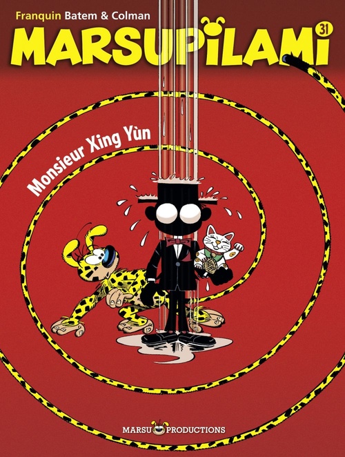 ebook cover of Marsupilami - Tome 31 - Monsieur Xing Yùn, by André Franquin, Batem, Stéphane Colman