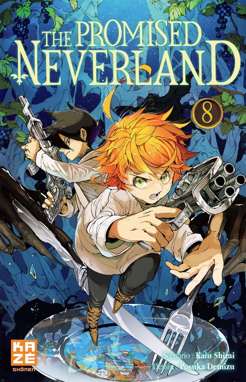 Couverture ebook de The Promised Neverland T08, de Posuka Demizu