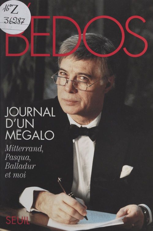 ebook cover of Journal d'un mégalo, by Guy Bedos