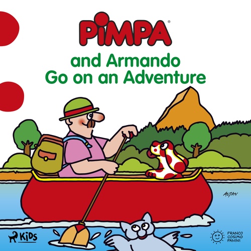 audiobook cover of Pimpa and Armando Go on an Adventure, by Altan