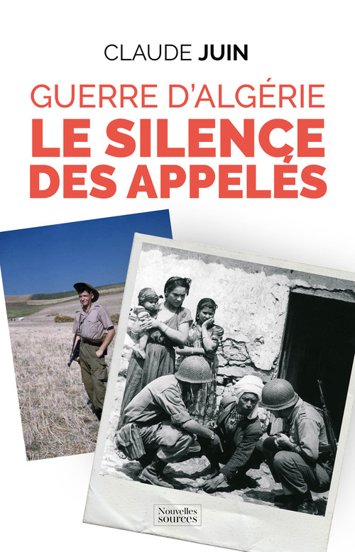 Couverture ebook de Guerre d'Algérie : Le silence des appelés, de Claude Juin