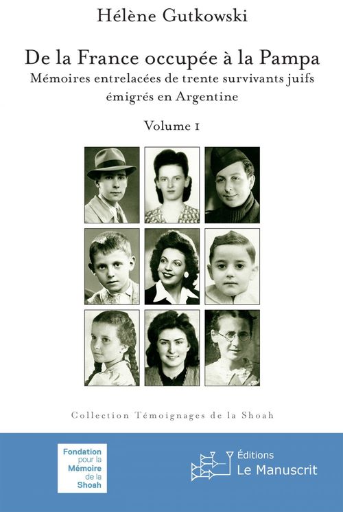 ebook cover of De la France occupée à la Pampa, by Helene Gutkowski