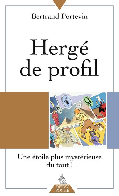 ebook cover of Hergé de profil - Une étoile plus mystérieuse du tout !, by Bertrand Portevin