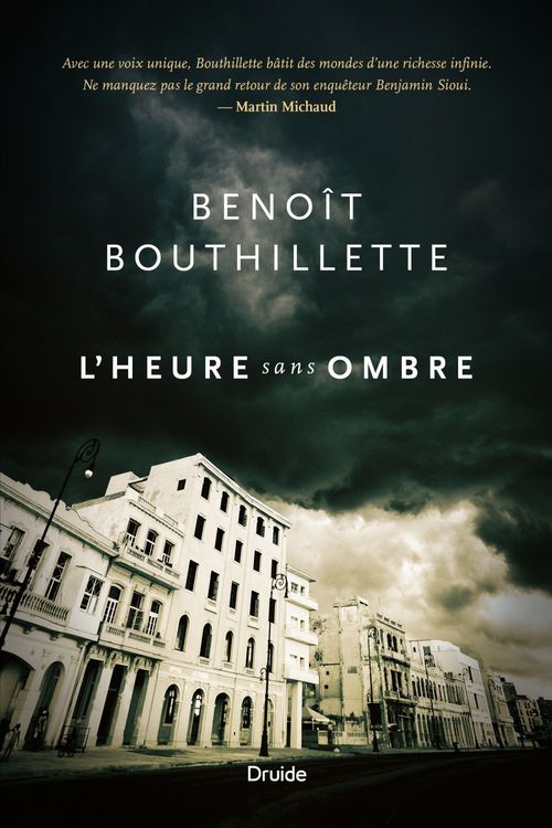 Couverture ebook de L'heure sans ombre, de Benoît Bouthillette
