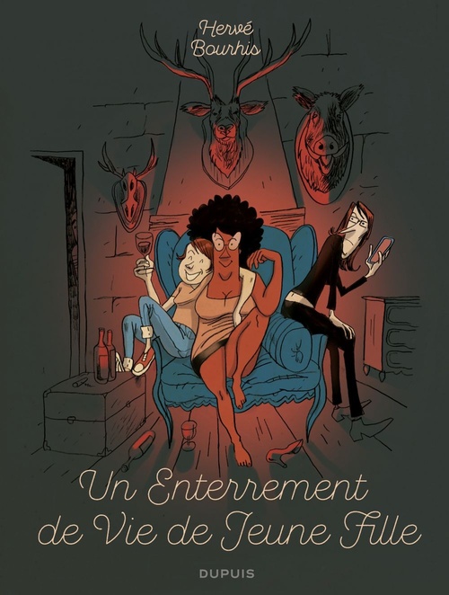 ebook cover of Un enterrement de vie de jeune fille, by Hervé Bourhis