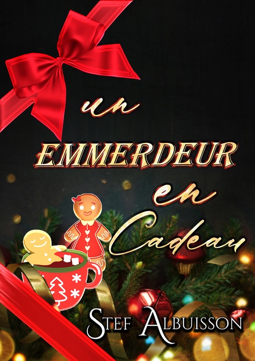 Couverture ebook de Un emmerdeur en cadeau, de Stef Albuisson