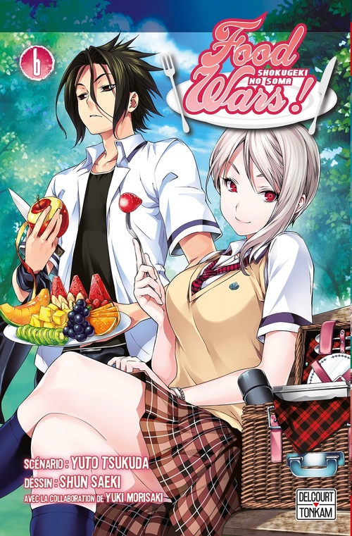 ebook cover of Food wars ! T06, by Yuto Tsukuda