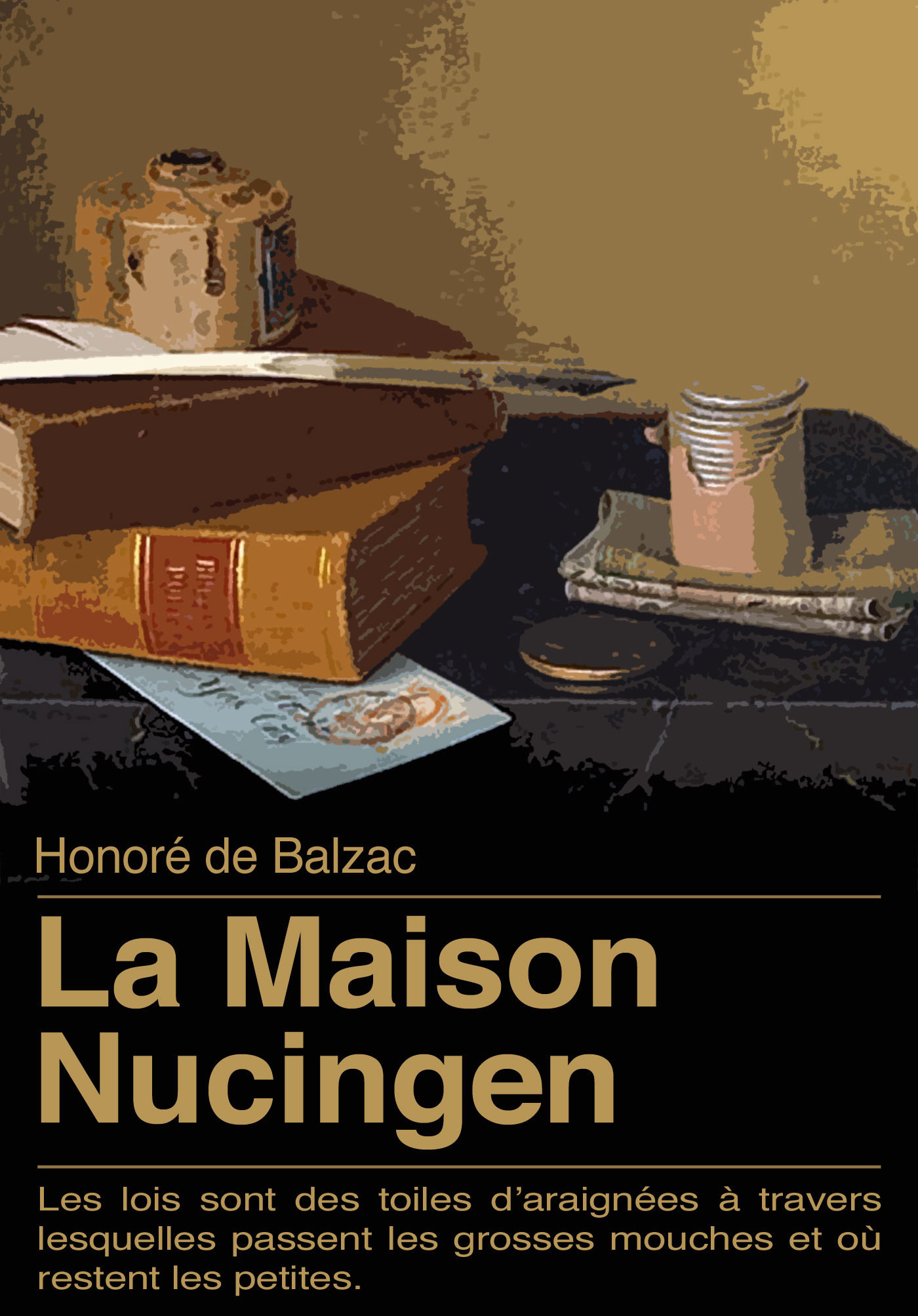 ebook cover of La maison Nucingen, by Honoré de Balzac