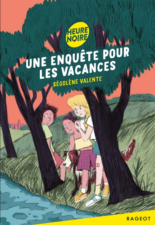 Couverture ebook de Une enquête pour les vacances, de Ségolène Valente, Clotka
