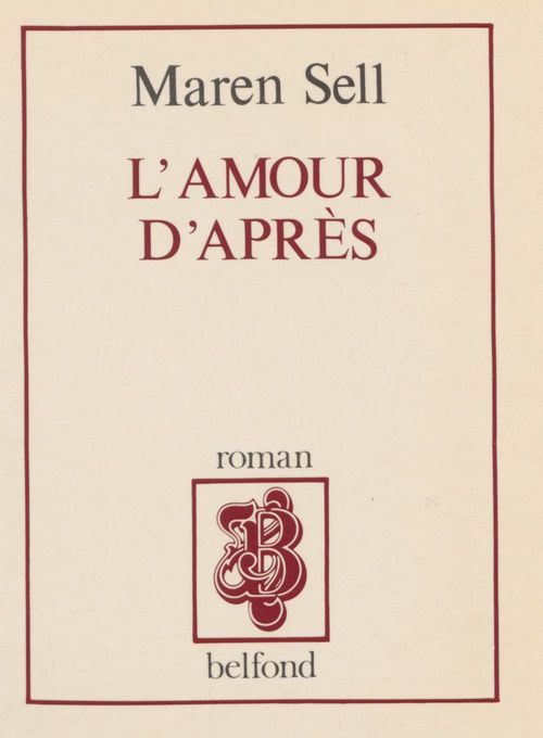 Couverture ebook de L'Amour d'après, de Maren Sell