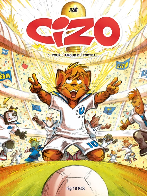 Couverture ebook de Cizo T05, de Aré