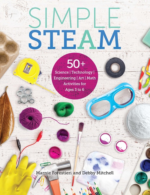 ebook cover of Simple STEAM, by Debby Mitchell, Marnie Forestieri