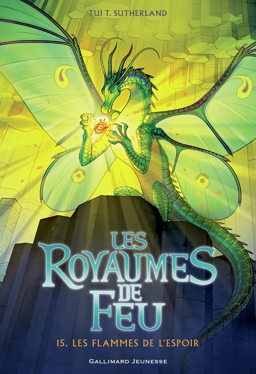 ebook cover of Les Royaumes de Feu (Tome 15) - Les Flammes de l'espoir, by Tui T. Sutherland