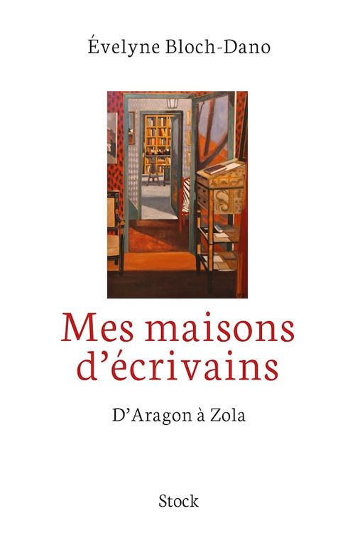 Couverture ebook de Mes maisons d'écrivains, de Evelyne Bloch-Dano