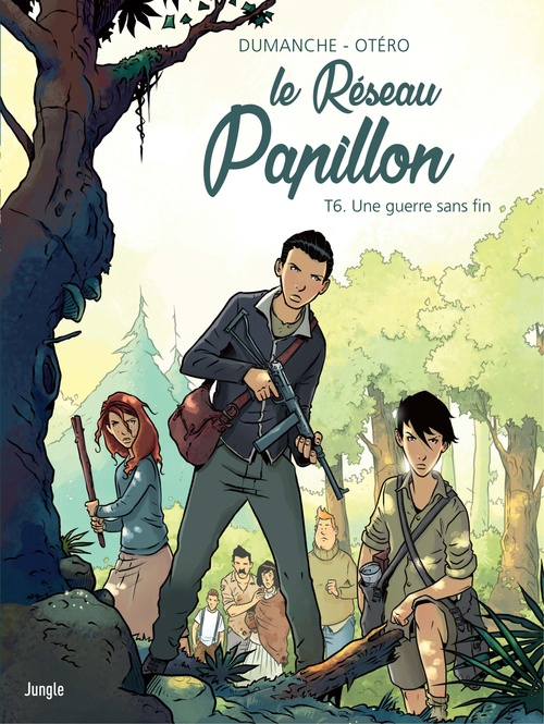 ebook cover of Le Réseau Papillon - Tome 6 - Une guerre sans fin, by Franck Dumanche
