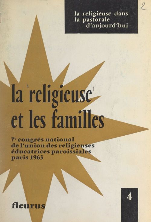 ebook cover of La religieuse et les familles, by Congres National De L''Union Des Religie