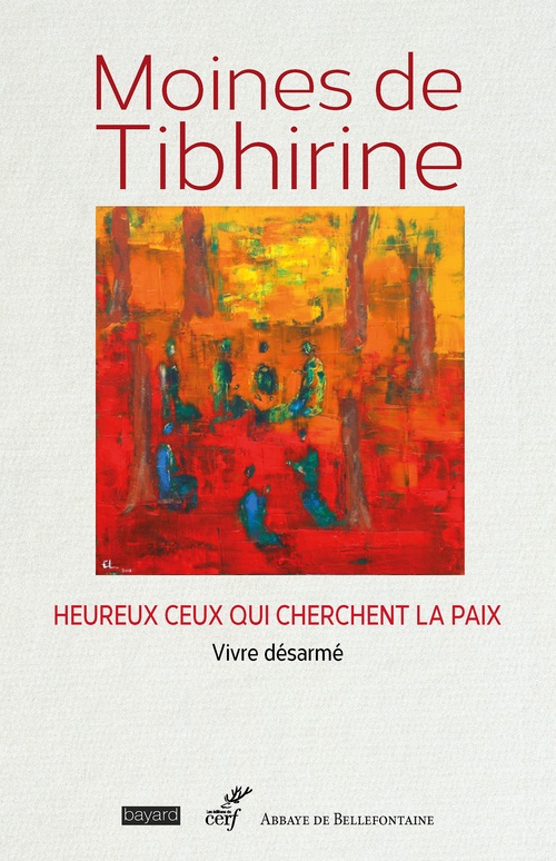 Couverture ebook de Heureux ceux qui cherchent la paix, de MOINES DE TIBHIRINE