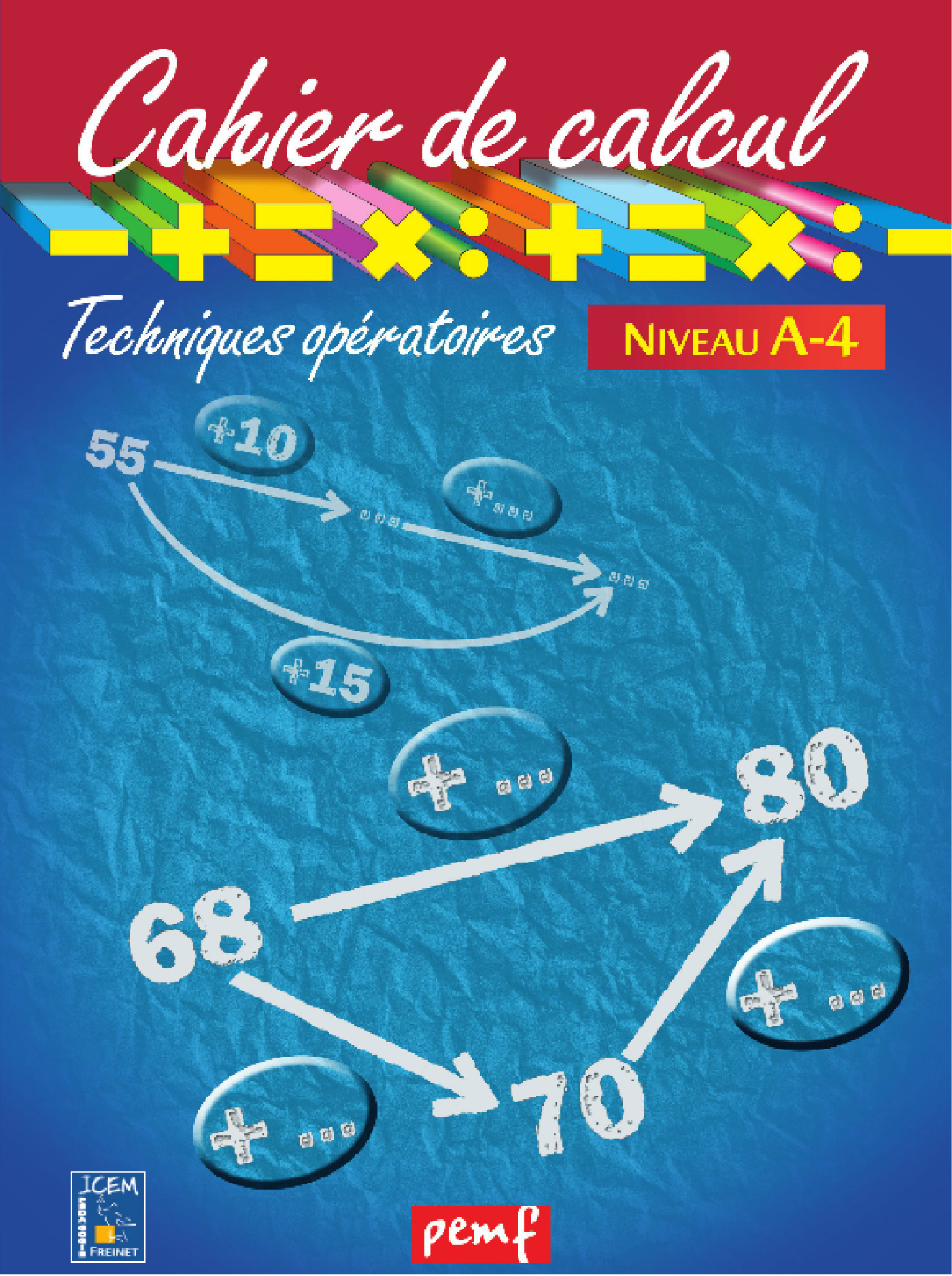 ebook cover of Cahier de calcul cycle 2 niveau 4, by Collectif