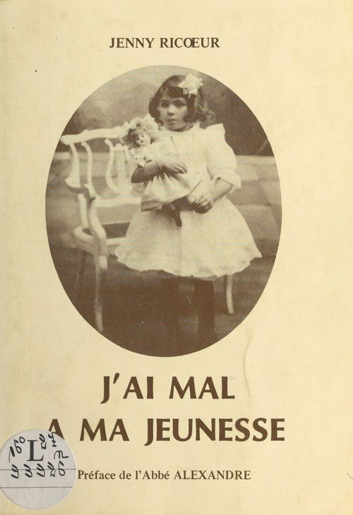Couverture ebook de J'ai mal à ma jeunesse, de Jenny Ricoeur